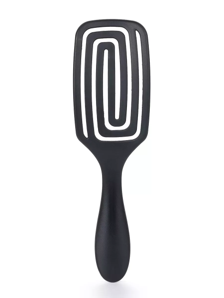 Solomeya Wet Detangler Mini Brush Rectangular Dark Chocolate / Расческа для сухих и влажных волос Прямоугольная мини с ароматом Горького шоколада, 1 шт Solomeya Wet Detangler Mini Brush Rectangular Dark Chocolate / Расческа для сухих и влажных волос Прямоугольная мини с ароматом Горького шоколада, 1 шт